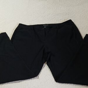 New York & Company Classic Black Straight Leg Pants